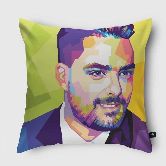 hassan el shafei - Throw Pillow