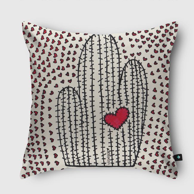 Cactus love - Throw Pillow