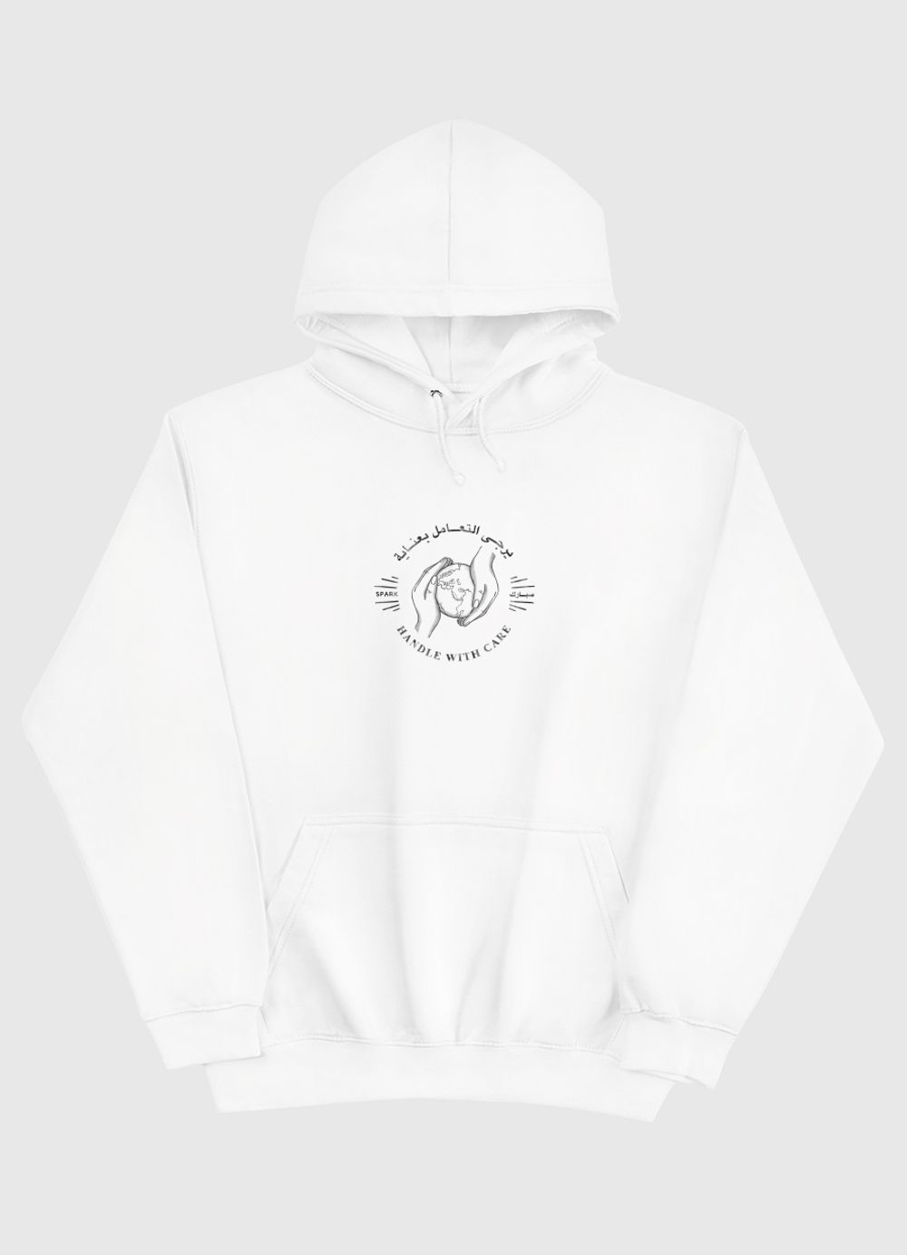 Handle With Care by Fortheplanet - Pullover Hoodie - Spark
