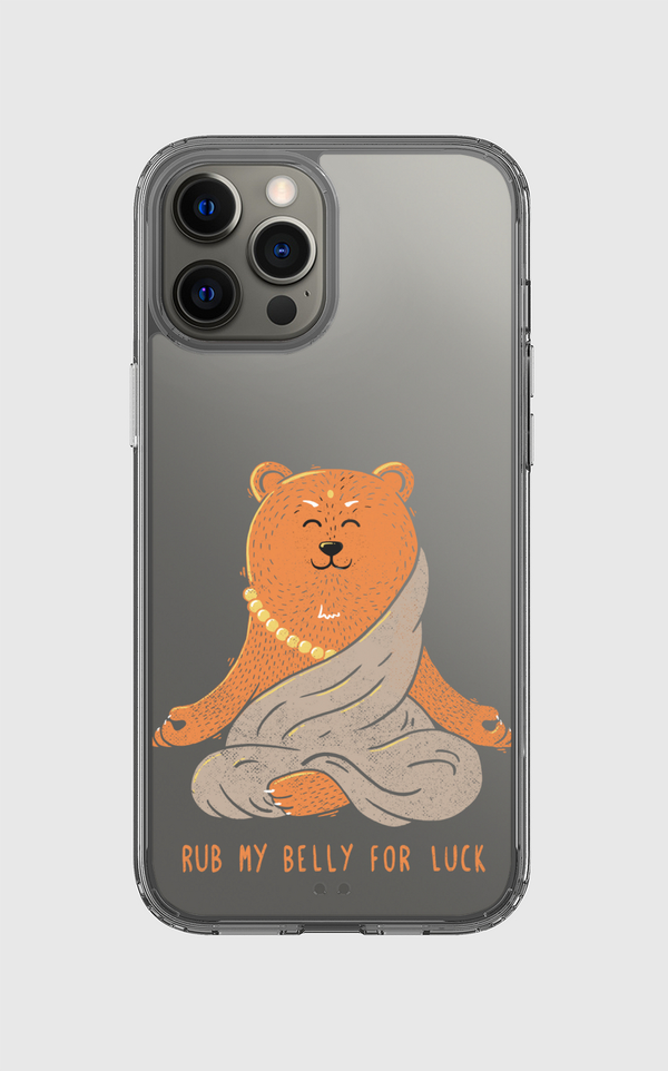 Buddha Bear Clear Case