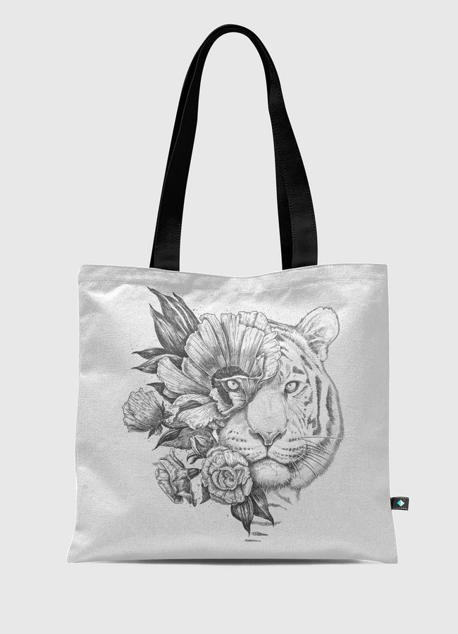 Floral tiger - Tote Bag