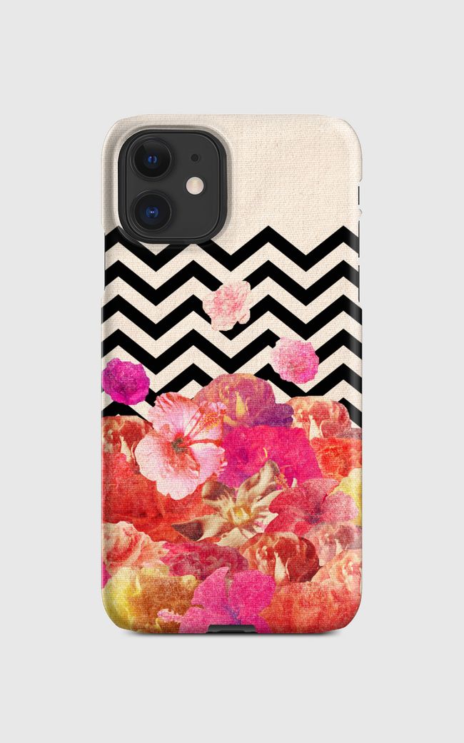 Chevron Flora II - Regular Case