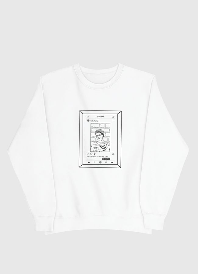 Hipster Frida Kahlo - Men Sweatshirt