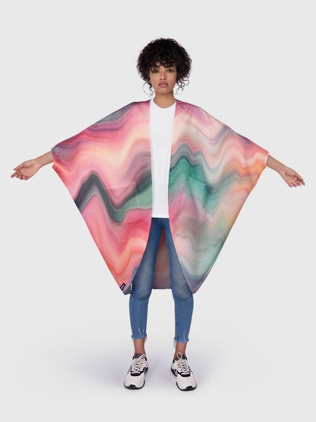 Rainbow Marble - Kimono
