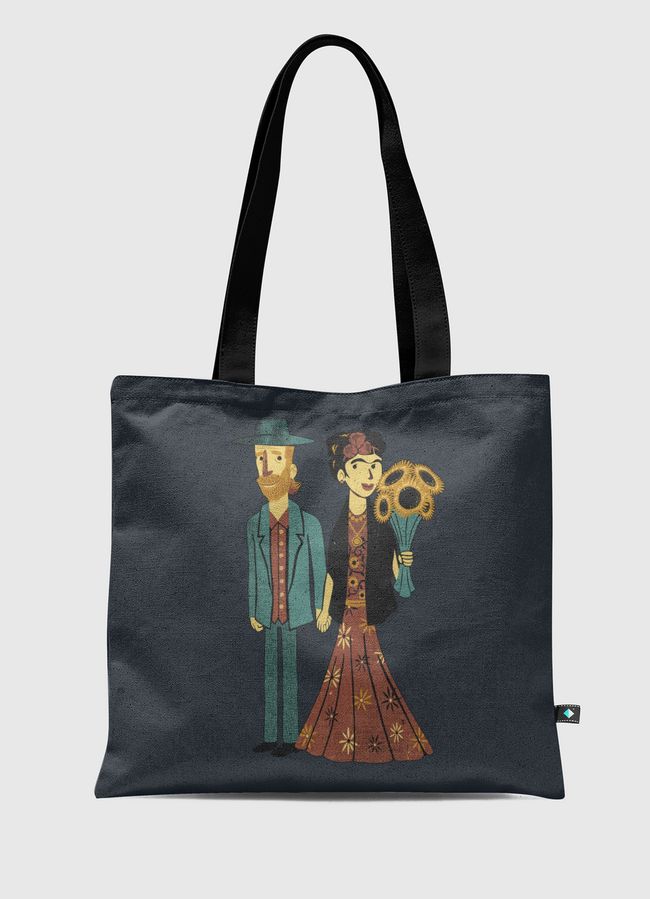 Love is Art Frida Van Gogh - Tote Bag