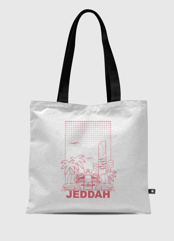 F1 Jeddah Tote Bag