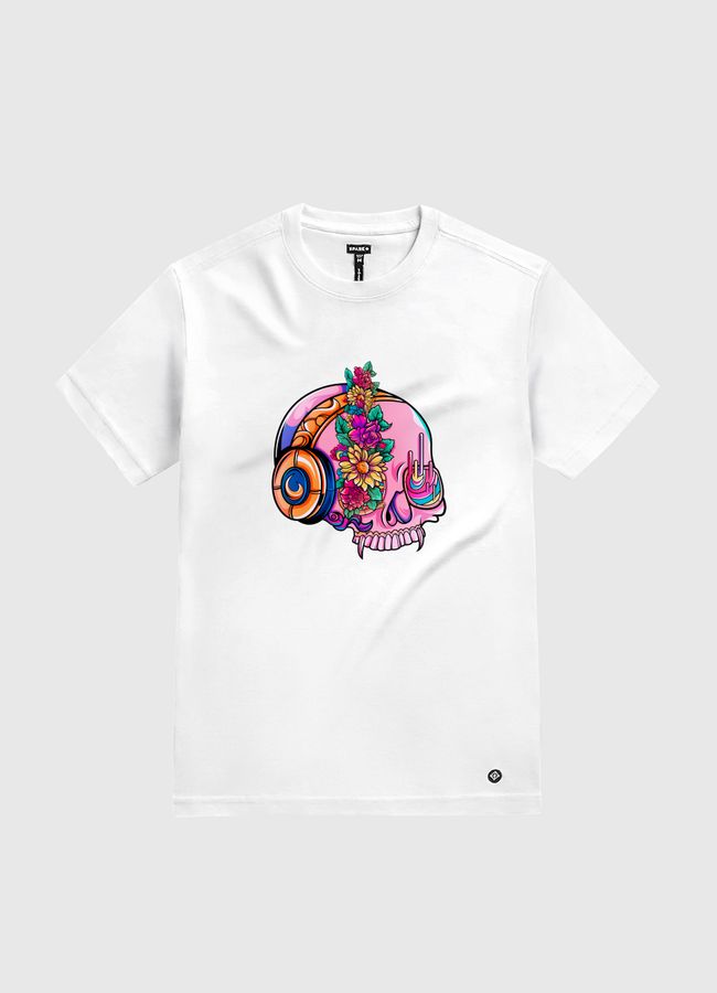 Spring skull - White Gold T-Shirt