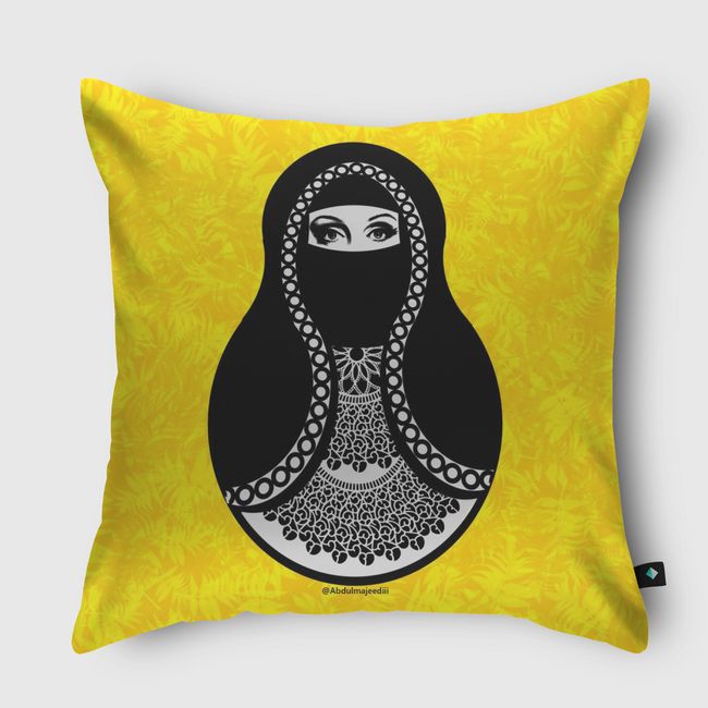 Arabic Women - Throw Pillow