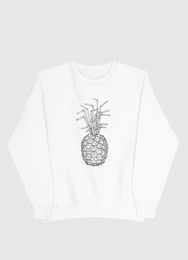 pineapple straws Men Sweatshirt