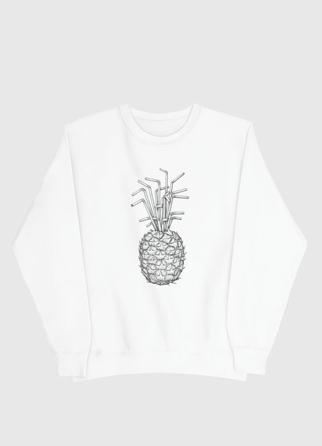 pineapple straws - Men Sweatshirt