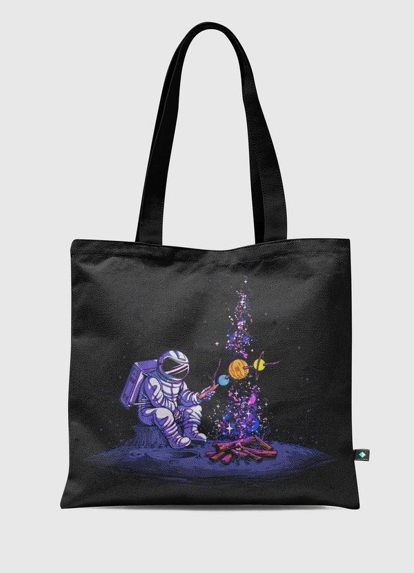 Moon Camping Tote Bag