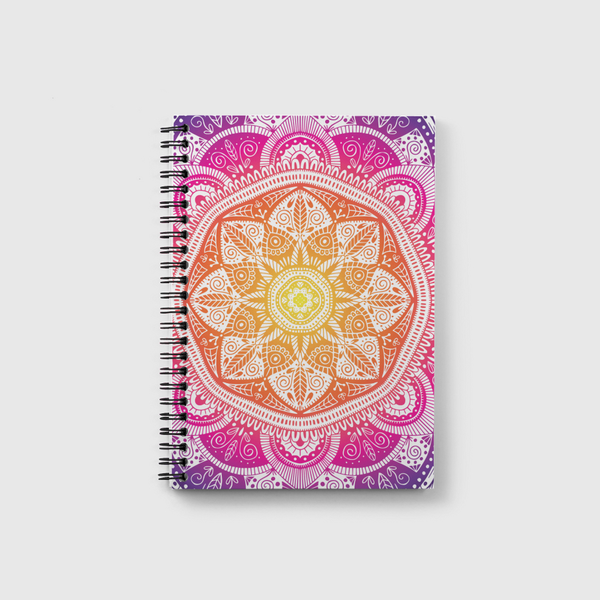 Mandala Pattern 009 Notebook