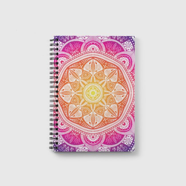Mandala Pattern 009 - Notebook