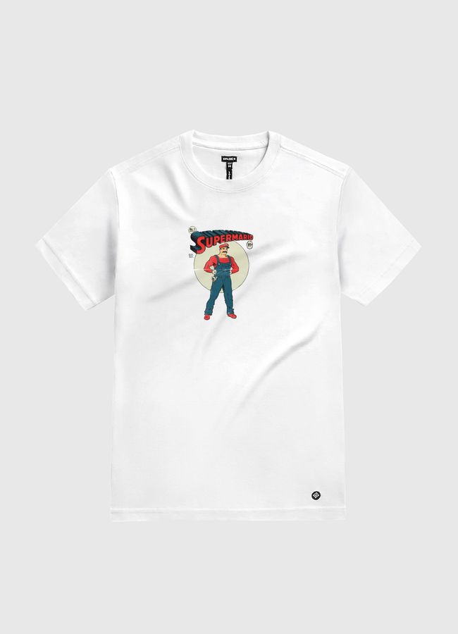 Super Mario - White Gold T-Shirt