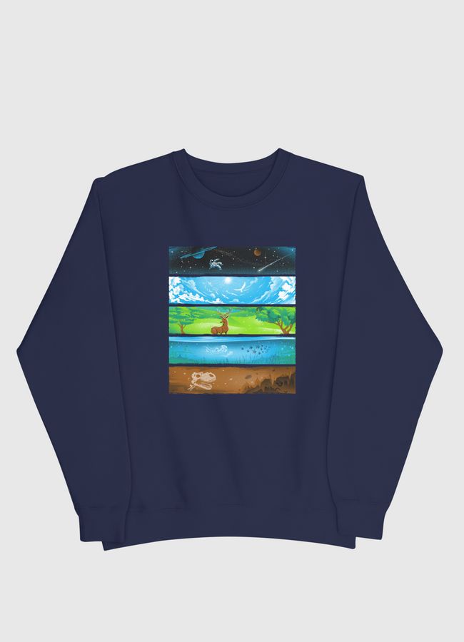 Across The Earth - Men Sweatshirt