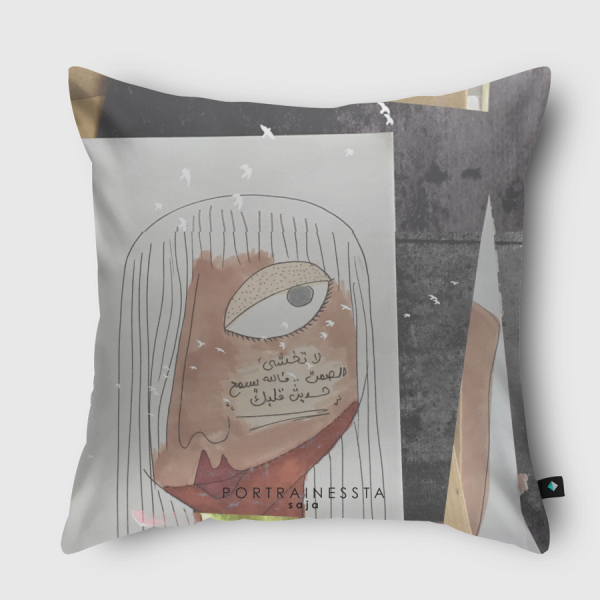 saja : 2 Throw Pillow