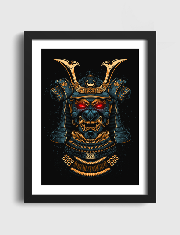 Awesome Samurai Gold Artframe