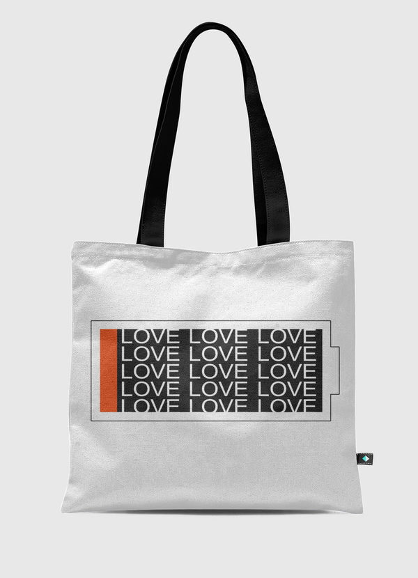 1% low love Tote Bag