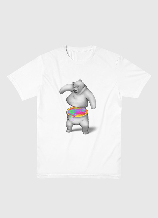 Rainbow Bear - Men Basic T-Shirt