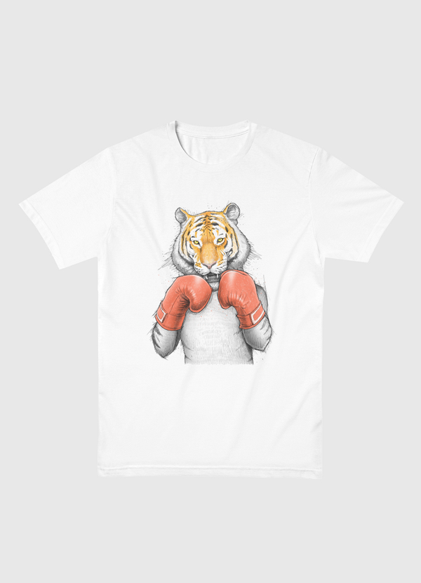 Tiger Boxer Men Basic T-Shirt