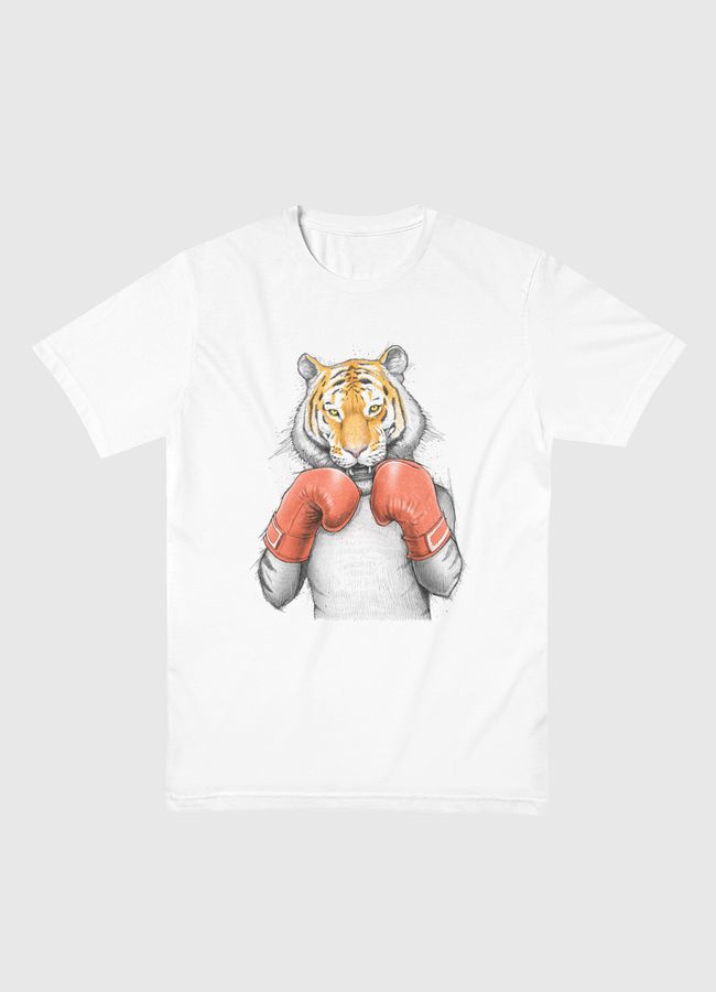 Tiger Boxer - Men Basic T-Shirt