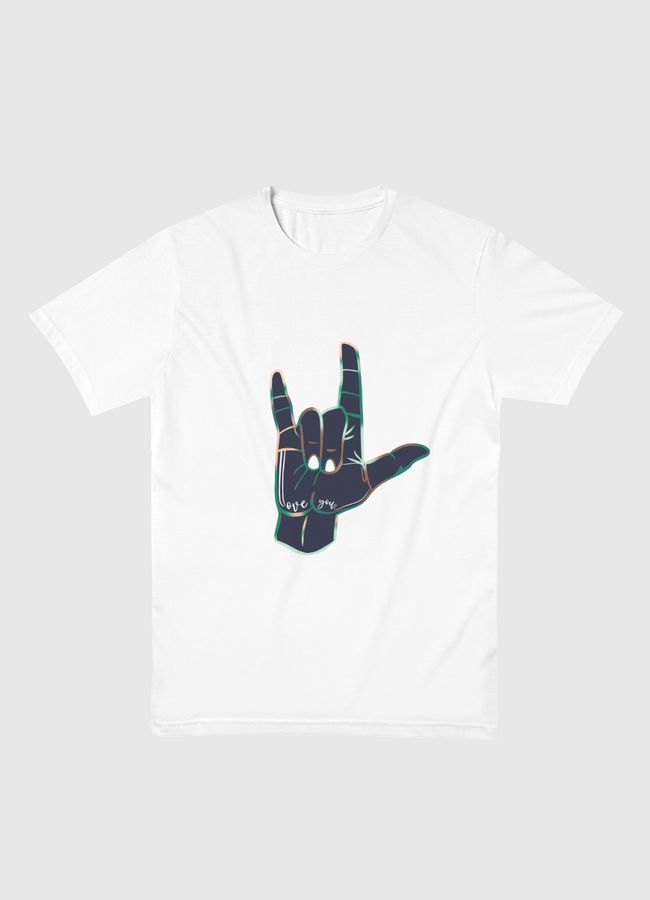 i love u - Men Basic T-Shirt