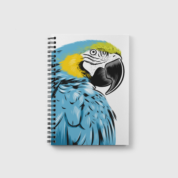 Tropical Macaw Notebook