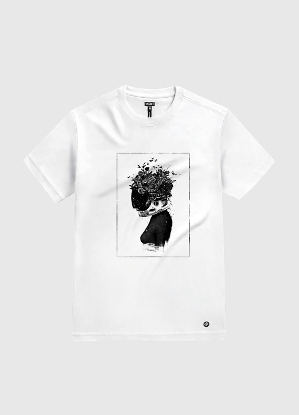 Hybrid girl White Gold T-Shirt