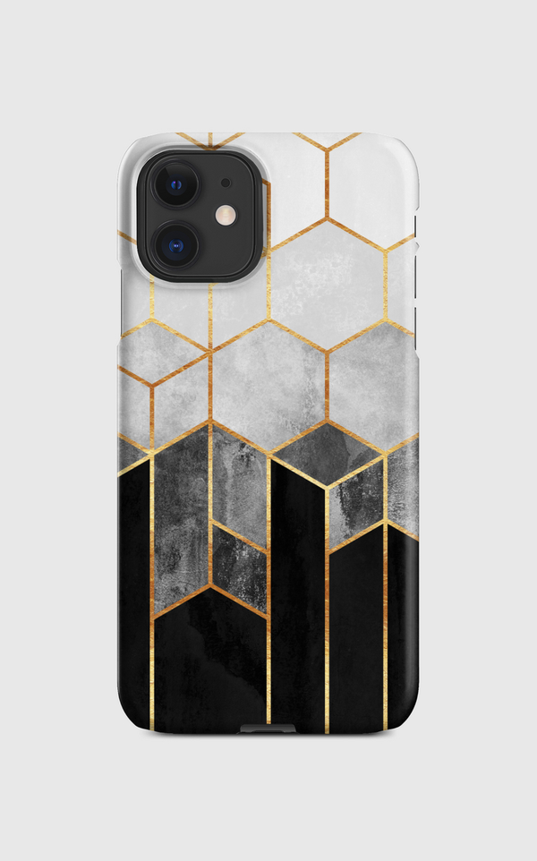 Charcoal Hexagons  Regular Case