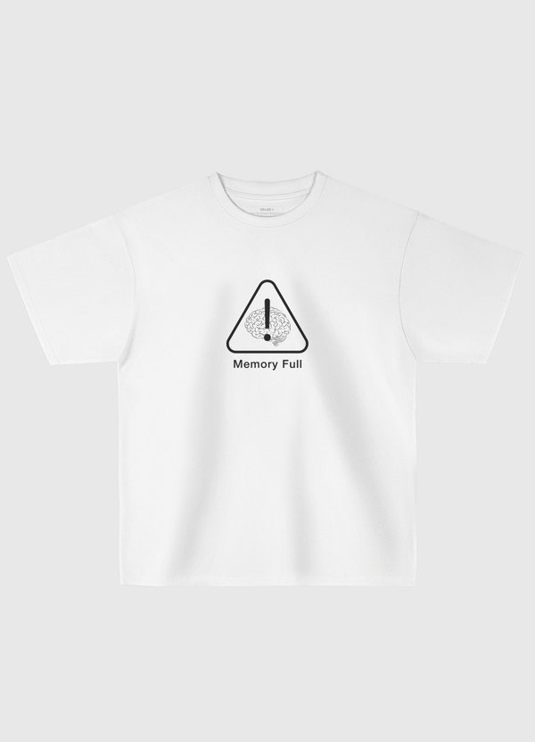 Memory Full Oversized T-Shirt