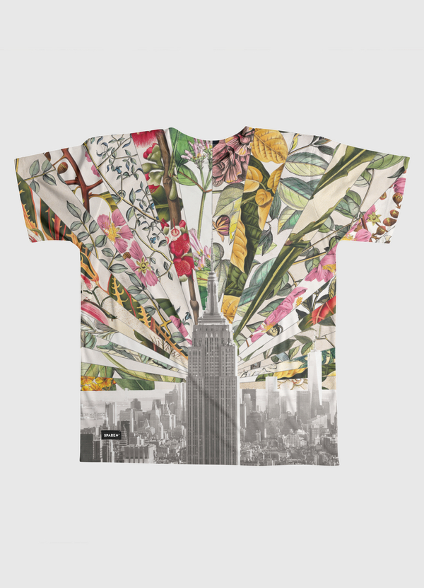 Vintage Blooming New York Men Graphic T-Shirt