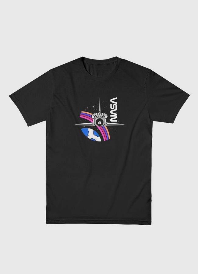 Nasa Spaceship - Men Basic T-Shirt