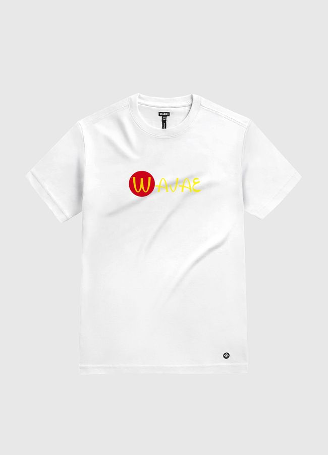 Waja3 - Ronald Mcdonald illustration - White Gold T-Shirt