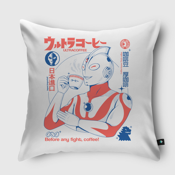 Ultracoffee Throw Pillow