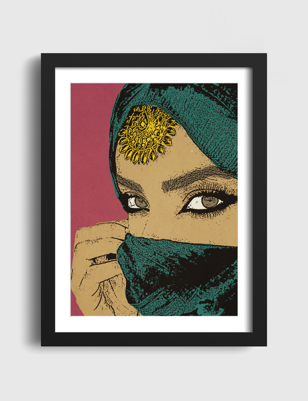 Arabian Eyes Artframe