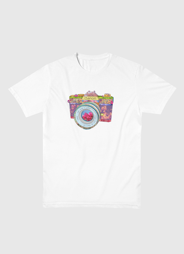Floral Can0n Men Basic T-Shirt