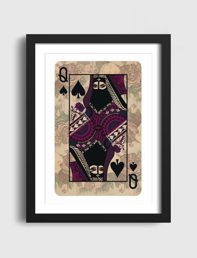 ARAB QUEEN OF SPADES - Artframe