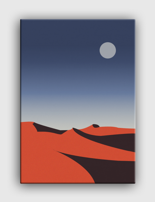 Desert Night Canvas