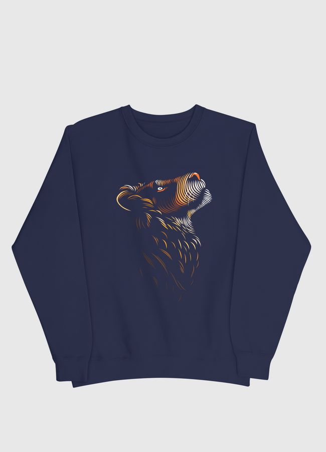 Lion lines up - Men Sweatshirt