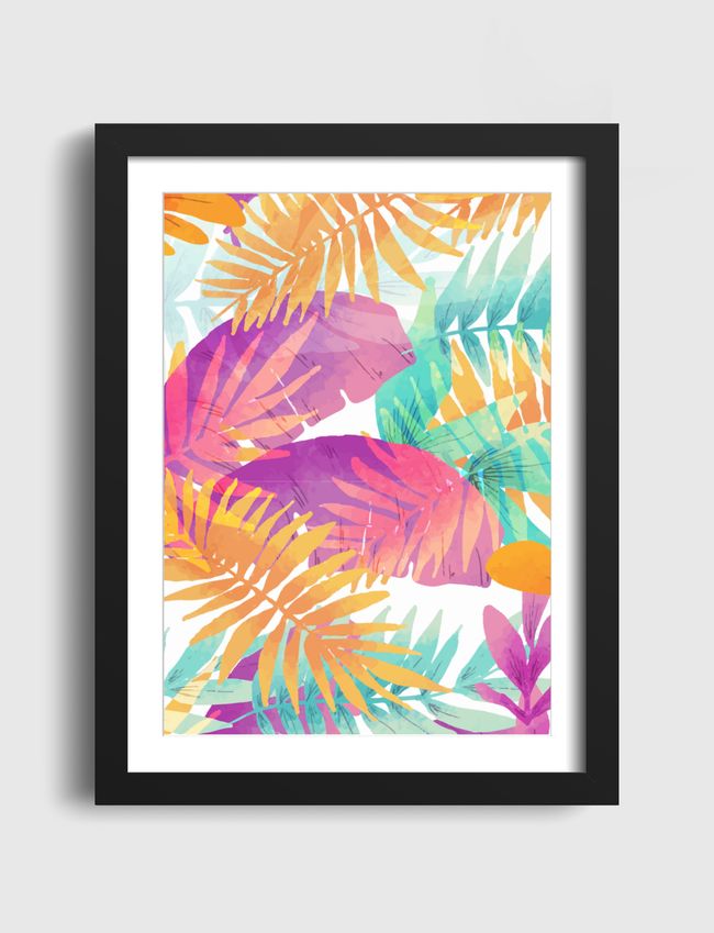 Tropical summer pattern - Artframe