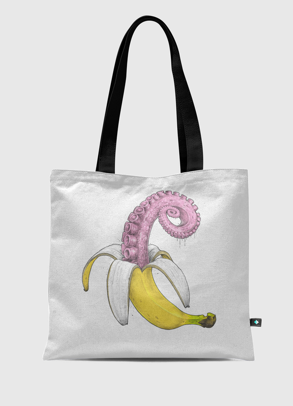 Octopus banana Tote Bag