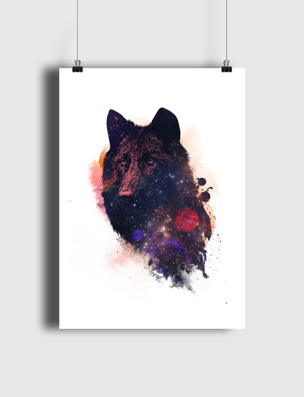 Universal wolf Poster