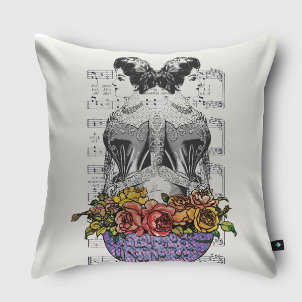 - جمال - Throw Pillow