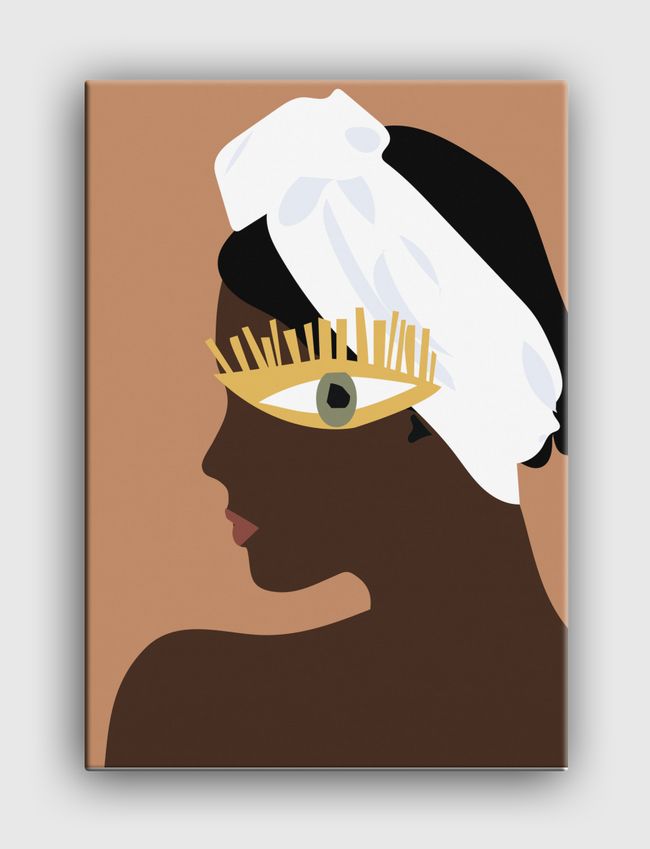 Black Woman Wall Art - Canvas