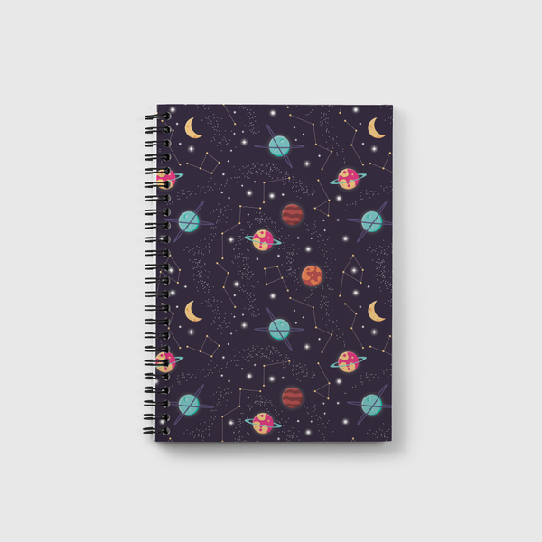 Galaxy pattern 004 Notebook