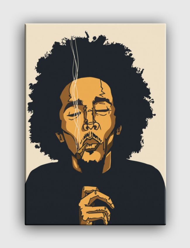 BOB MARLEY  - Canvas