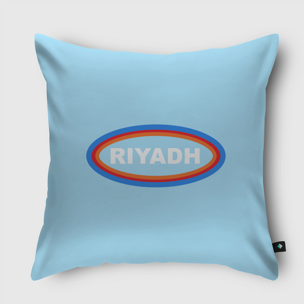 riyadh city  Throw Pillow