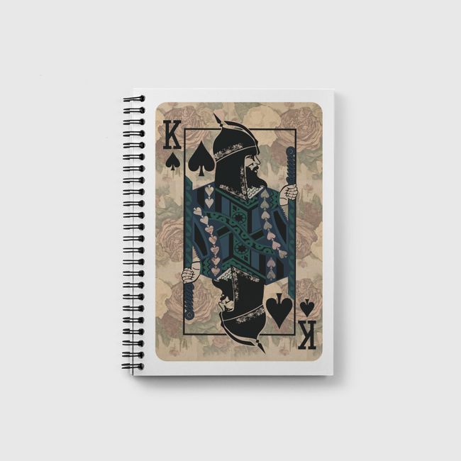 ARAB KING OF SPADES - Notebook