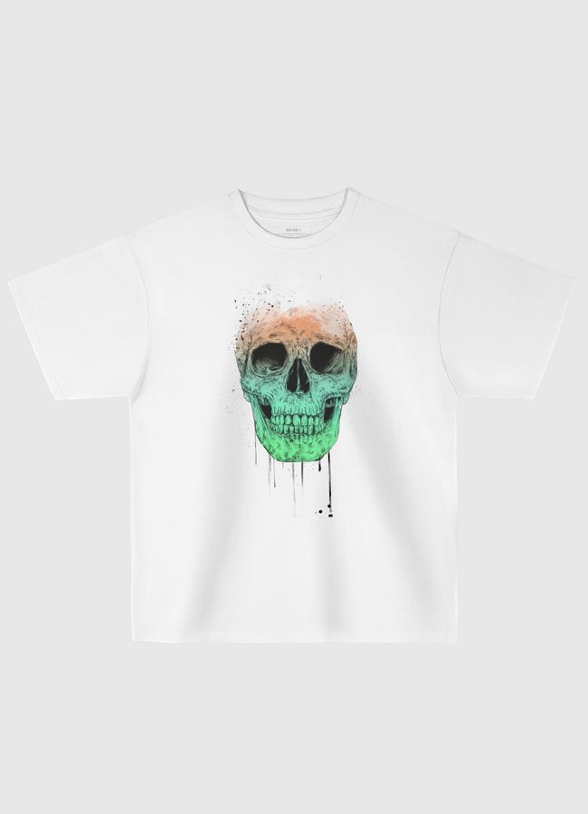 Pop art skull - Oversized T-Shirt