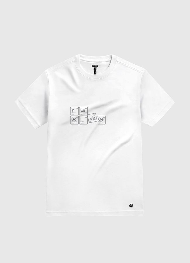 Yes Science! - White Gold T-Shirt